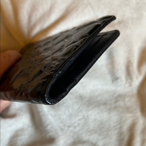 Chanel Lucky Charms Black Patent Embossed Bifold Wallet - Picture 4 of 12